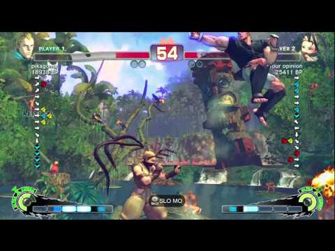 Iyo [Ibuki] vs pikagoma [Abel] SSF4 Japanese Online Ranked Matches - TRUE-HD
