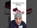 Top 5 WORST Jordan 1 “Chicago” Colorways ‼️ #jordanretro #jordan1 #chicago