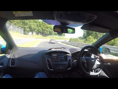 Focus RS MK3 Nurburgring on board past big crash Audi RS4 07/08/2016 nordschleife touristenfahrten