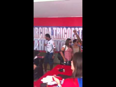Torcida Bahia pre-jogo Bahia x Brasiliense