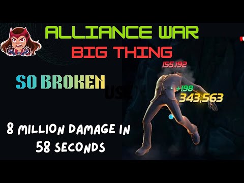 This champion is broken in AW BIG THING - Marvel Contest of Champions 