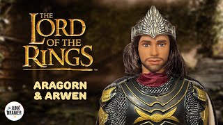 Lord of the Rings Aragorn and Arwen Barbie Dolls