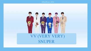 {KARAOKE/THAISUB} VV (Very Very) - SNUPER (스누퍼)