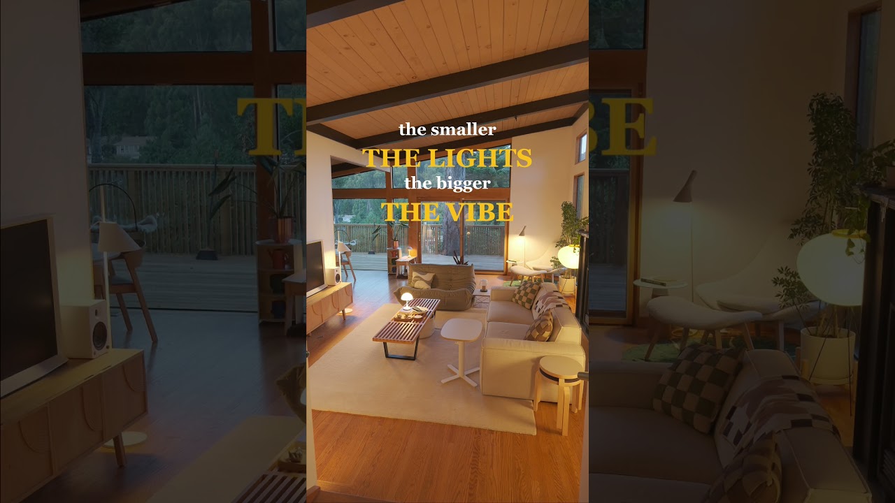 the smaller the lights the bigger the vibe #lamps #lighting #interiordesign #homedecor