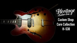 Video thumbnail for Such Responsiveness!! The Heritage Custom Shop Core Collection H 530 by Jon is just TOO LouD!!