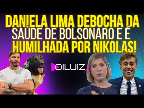 TOMOU: Daniela Lima debocha da saúde de Bolsonaro e resposta do Nikolas leva a internet à loucura!