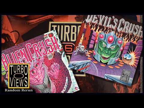 Random Rerun 7: Alien Crush & Devil's Crush (w/ new extras - TurboGrafx / TV Ep 20/43)