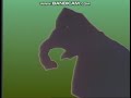 Sesame Street Shadow Puppet Elephant Gradient Green