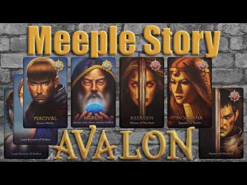 Avalon Narration - Merlin, Percival, Morgana and The Assassin - 7+ Player
