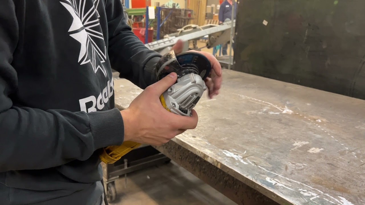 Cleaning and conditioning a welding table