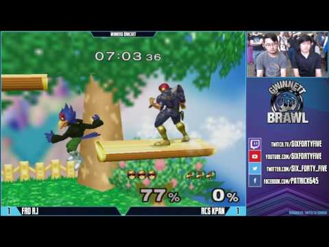 GB Sep 17, 2016 - SSBM Singles - FRD RJ vs RCS KPAN