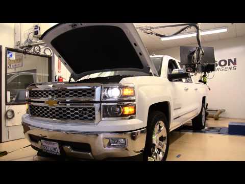 2014 Silverado 6.2L L86 Supercharger kit by Magnuson on the dyno