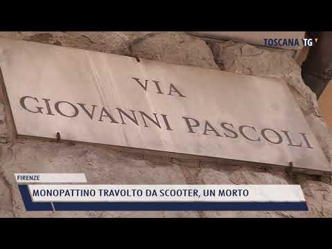2021-08-09 FIRENZE - MONOPATTINO TRAVOLTO DA SCOOTER, UN MORTO