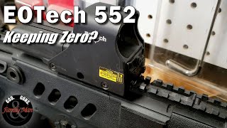 Video: EOtech Model 552.XR308 Svart Holografiskt Sikte