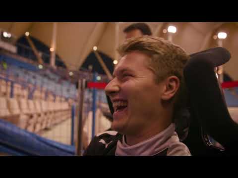 ROC Riyadh - Drivers try out the eROC simulator