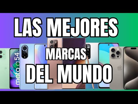 LAS MEJORES MARCAS DE CELULARES DEL MUNDO 📱🌍