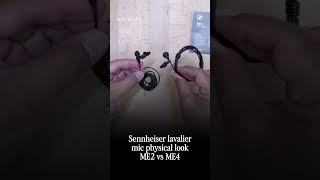 Sennheiser ME4 physical look vs ME2