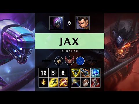 Jax Jungle vs Xin Zhao: Unstoppable - EUW Grandmaster Patch 14.24