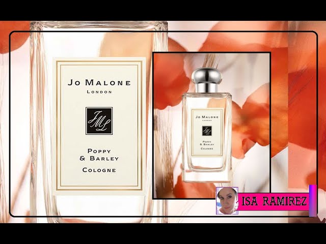 Vídeo relacionado con Jo Malone Poppy & Barley by Jo Malone Cologne Spray (Unisex) 1 oz (Women)