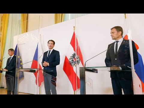 Pressekonferenz nach dem Slavkov-3 Treffen