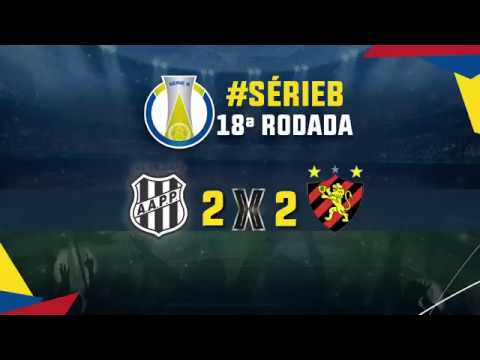 O Gols de Ponte Preta 2x2 Sport-PE, Série B do Campeonato Brasileiro 2019