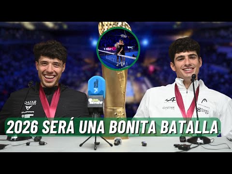 COELLO AND TAPIA SPEAK AFTER WINNING THE BARCELONA PREMIER PADEL FINALS