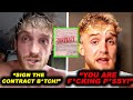 Just Now: Logan Paul Sends A fight Contract To Jake Paul!