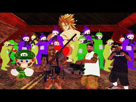 CJ GOES TO GU3RR4 - Gta San Andreas Talking