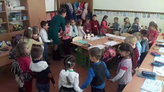 НУШ Ранкова зустріч у 1-Б класі(кл. керівник Аннишинець М. М.)