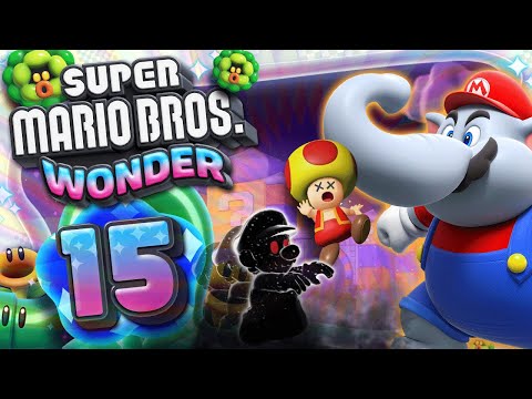 SUPER MARIO BROS. WONDER 🌸 #15: Roink-Dünen, Farbwechsel-Labyrinth & Schatten-Mario!