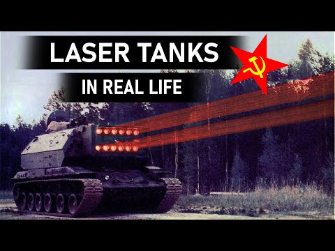 Secret Soviet Laser Tanks