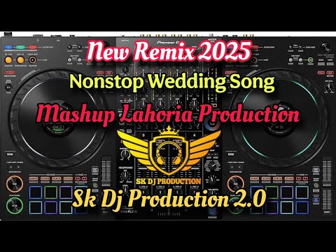 Punjabi Non-stop Wedding Bhangra Mashup2025😎Dhol Remix Song 2025 FtSk Dj Production New Punjabi Song
