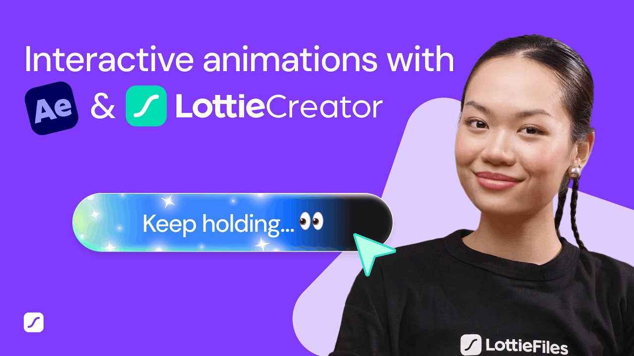 Interactive animation tutorial with After Effects & Lottie Creator