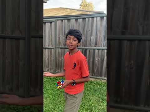 Rubik’s cube by Siddharth