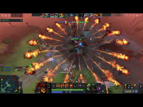 Shadow Fiend SF destroys mid terrorblade TB raze combo