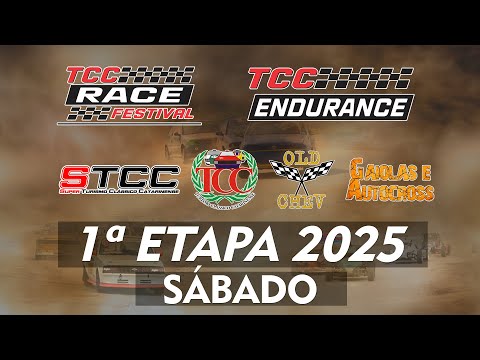 1ª ETAPA TCC RACE FESTIVAL 2025 - SÁBADO | TCC / STCC / OLD CHEV / GAIOLAS e AUTOCROSS