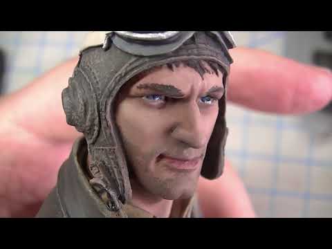 ep231 - build review of the ym 1/10 flying tiger bust and how i painted it