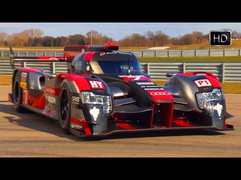2016 Audi R18 E-tron Quattro Le Mans Prototype (LMP) Exterior Design & Test Drive HD