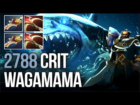 WAGA 2x Rapier 2x Crit | 2788DMG/CRIT INSANE Kunkka 7.06 Dota 2