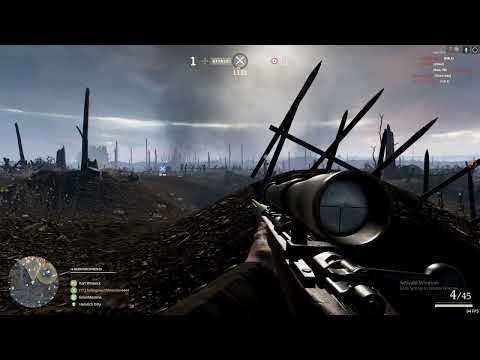 72/1 verdun part 1 pc using the g98 against bots and players german empire on argonne forest.