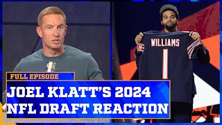 Michael Penix to the Falcons!?! J.J. McCarthy get his wish & look out for Caleb Williams & the Bears