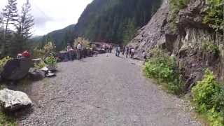 preview picture of video 'Iron Horse Trail, Bike Riding along Deception Crags Rock Climbing Area'