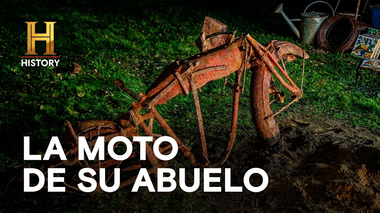 LA MOTO DE SU ABUELO  - Cazadores de tesoros
