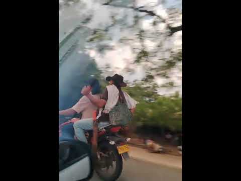 Pasando por San Jacinto bolivar, la troncal 