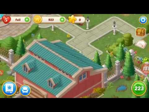 Have a new garden in a dream home #1 matchington mansion game