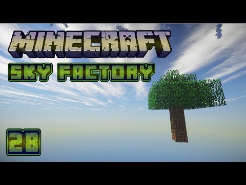 Minecraft Modded SkyFactory #28 : Autocraft mlmlml!!!!!