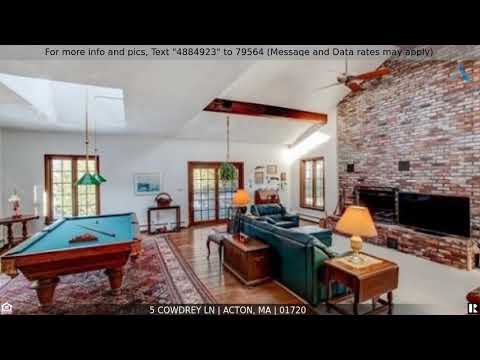 Priced at $650,000 - 5 Cowdrey Ln, Acton, MA 01720