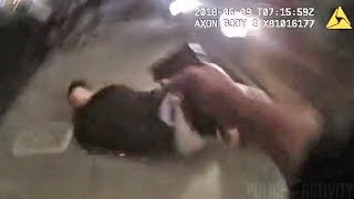 Bodycam Shows Officer Shoot Fleeing Armed Suspect in Back  *Volume Warning*