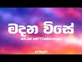 Madana Wise මදන විසේ Lyrics Nilan Hettiarachchi