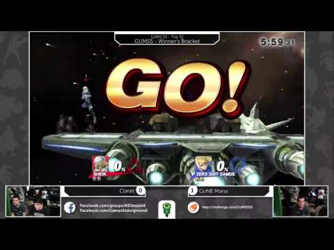 GUMS05 Singles (Top 32) - GoNE Marss (ZSS) vs Conet (Sheik)
